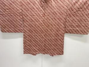 本総絞り斜め縞模様羽織